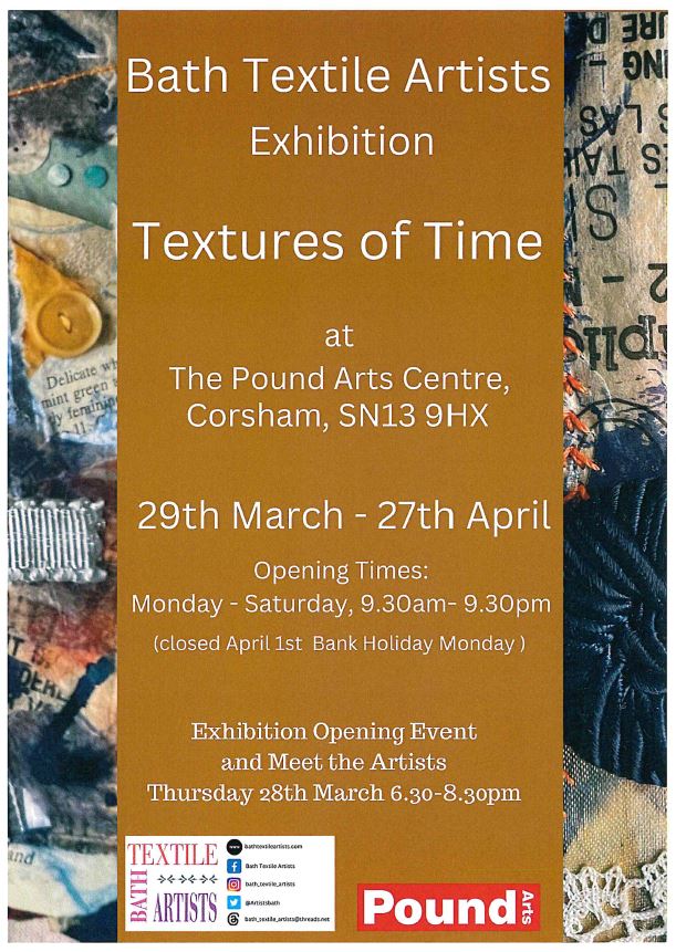 'Textures of Time' - Bath Textile Artists Exhibition 